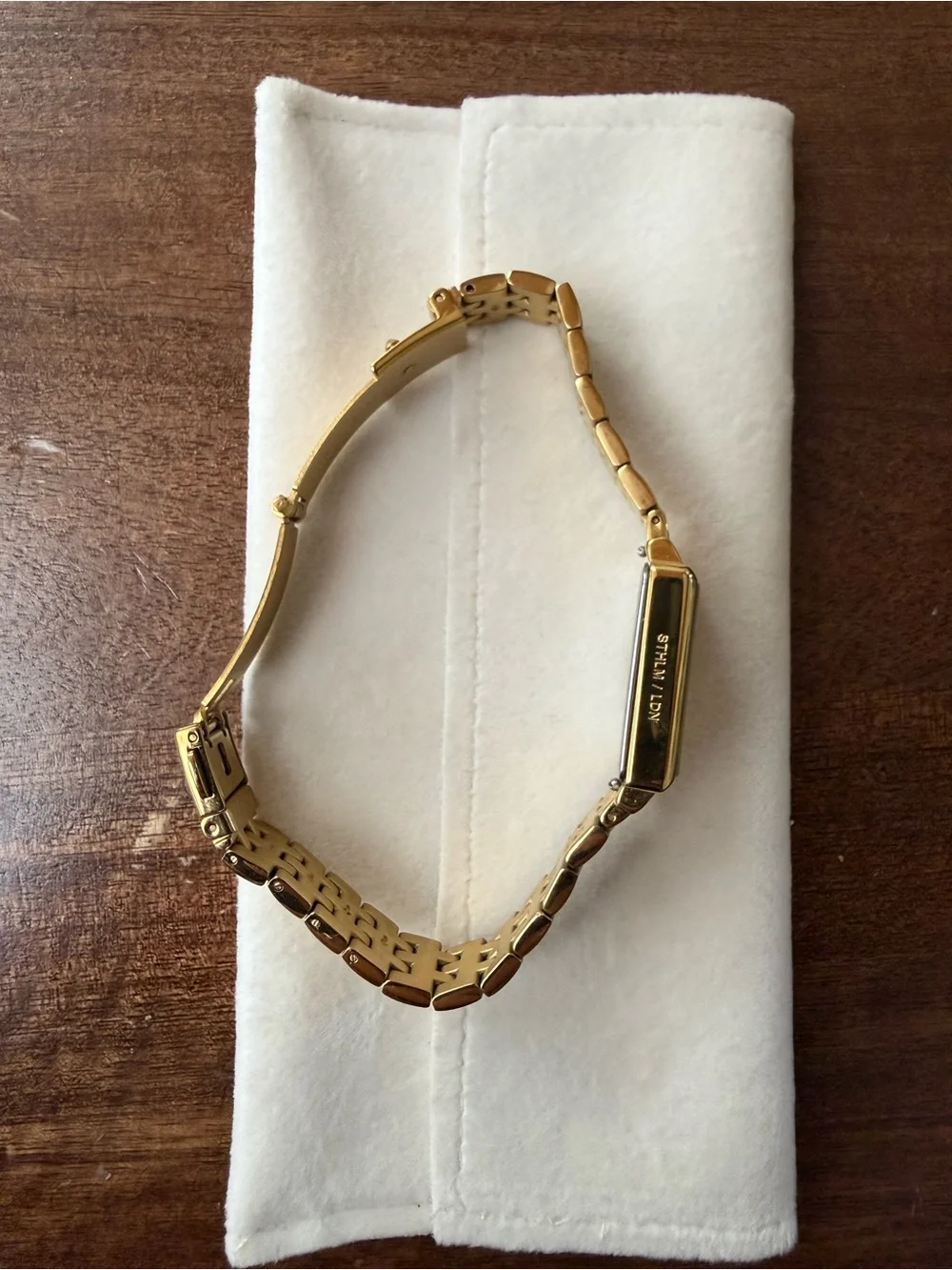 Women's Small Gold Watch - Larsson & Jennings Boyfriend Mini
